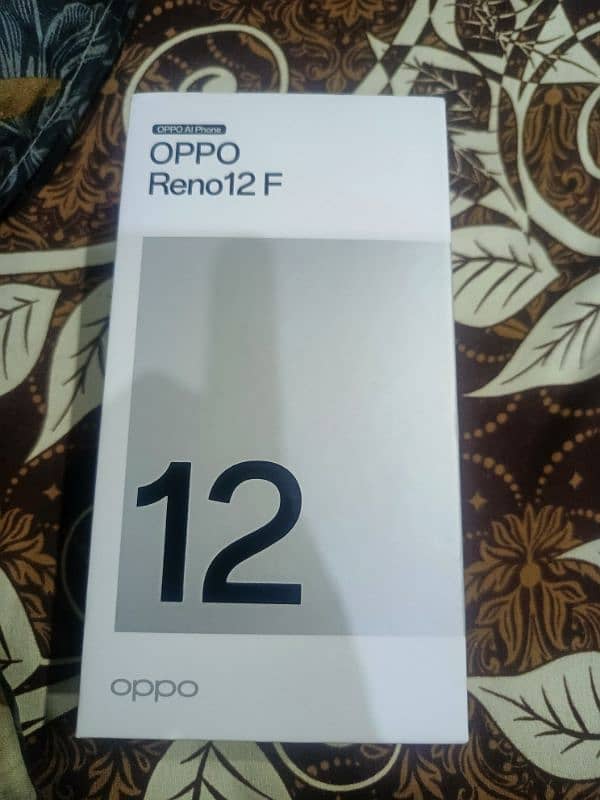 Brand New Oppo Reno 12 F Box Packed 0