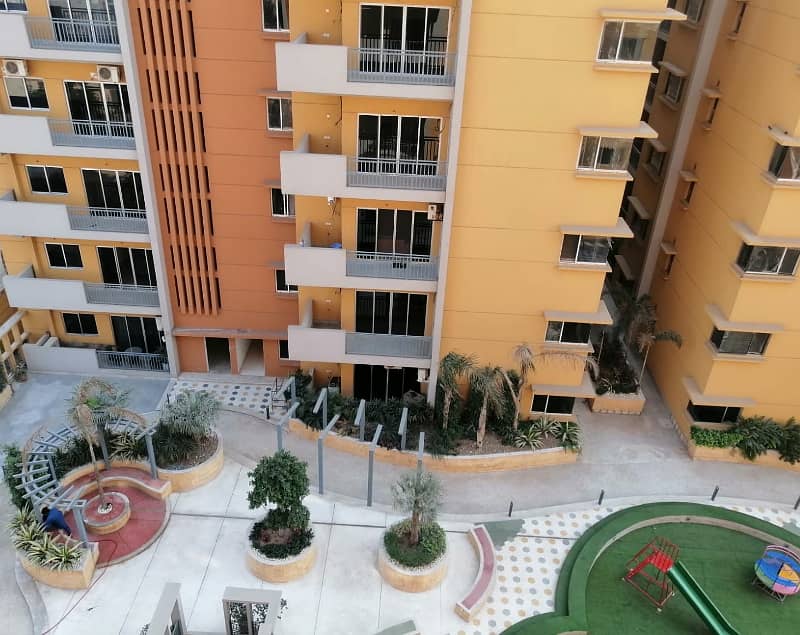 Luxury Un Furnished 2 Bed Residential Facing Courtyard Apartment Available For Rent Near DHA Phase 4 14