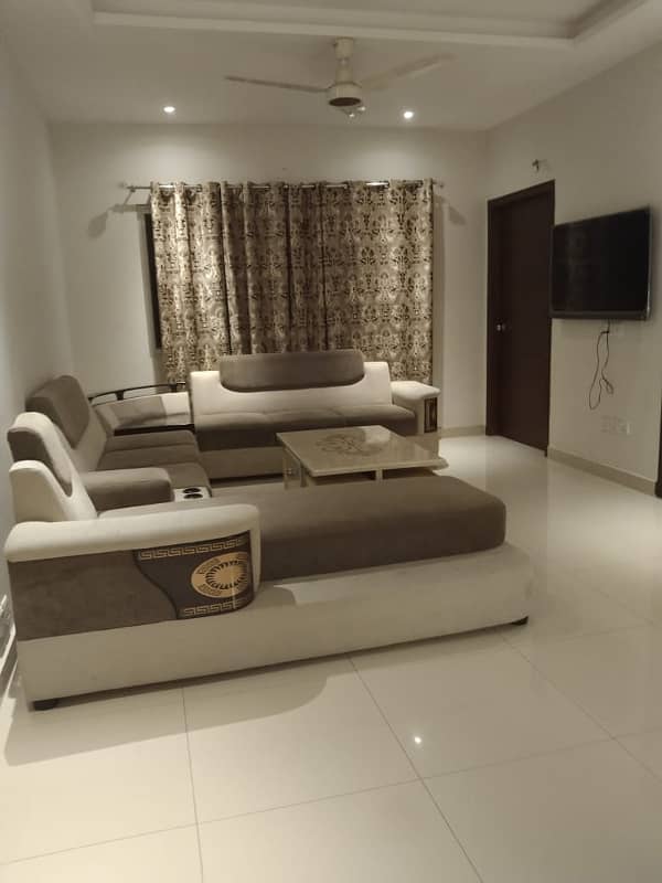 Fully Furnished Luxury Residential Apartment Brand New 2 Bed Available For Rent Near Dha Phase 4 7