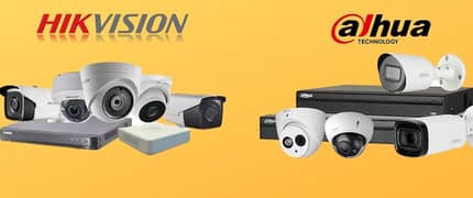 Deals in All CCTV cameras Hikvision and Dahua.