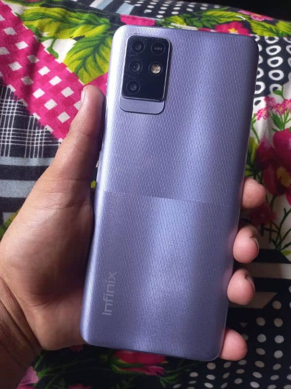 Infinix Note 10 (6+128) with Box and original charger 1