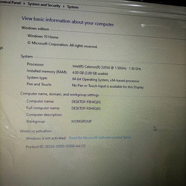 Acer Celeron 5th Gen | 4GB RAM | 128GB SSD | Brand New Condition! 3