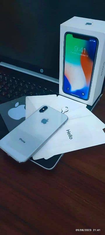 Iphone x pta approved 256gb my whatsapp number ( 03405184073 ) 0