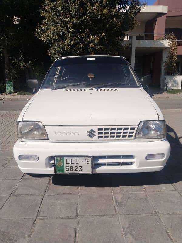 Suzuki Mehran VXR 2015 total genuine 0