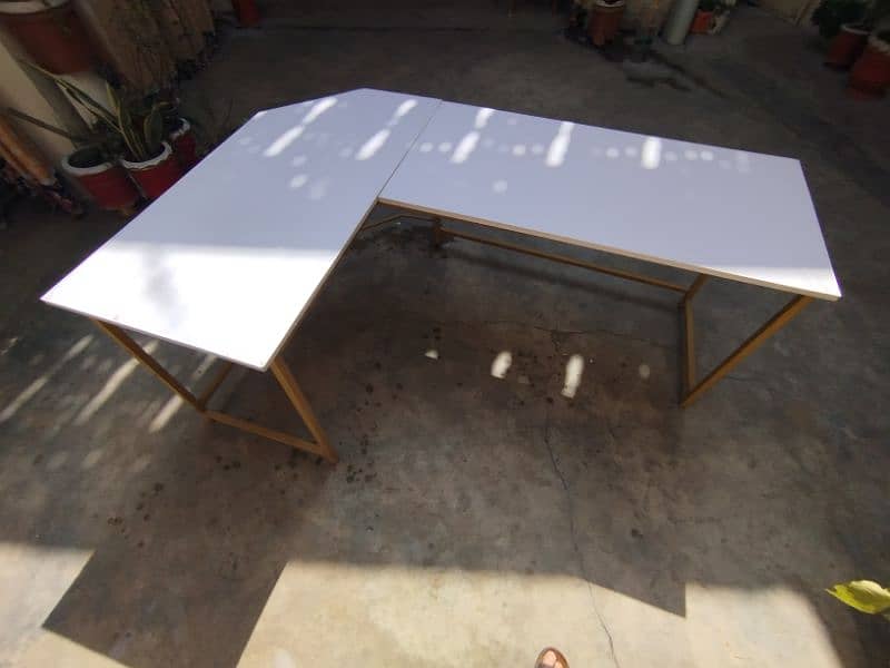 L shaped Computer Table 3