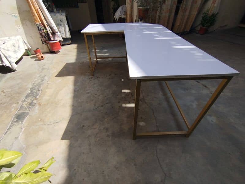 L shaped Computer Table 4