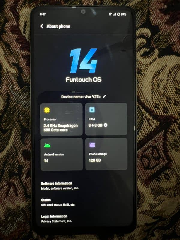 Vivo Y27s 7