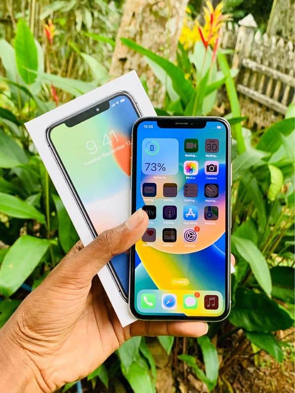 Iphone x pta approved 256gb my whatsapp number ( 03405184073 ) 2