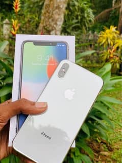 Iphone x pta approved 256gb my whatsapp number ( 03405184073 )