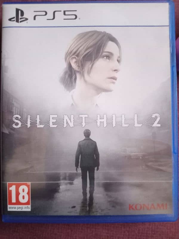 silent hill 2 ps5 game cd disk 0