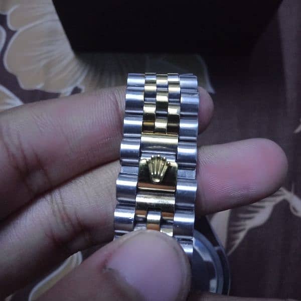 Rolex day-date chain bracelet Watch 4