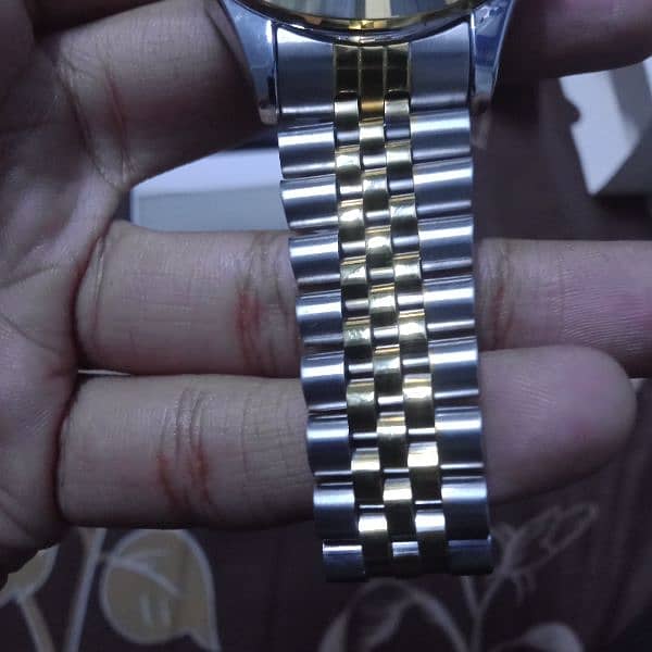 Rolex day-date chain bracelet Watch 5