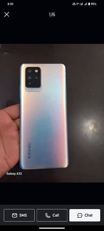 Infinix Note 10 pro 10/10 Condition Complete Box 5