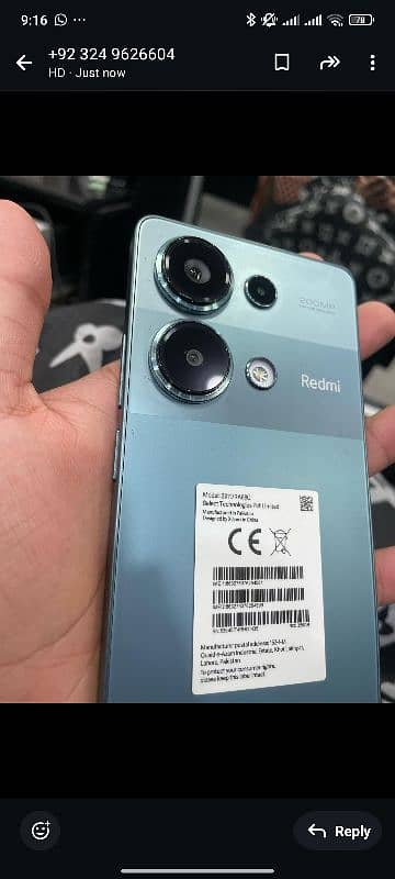 Redmi Note 13 Pro 256gb 10/10 5