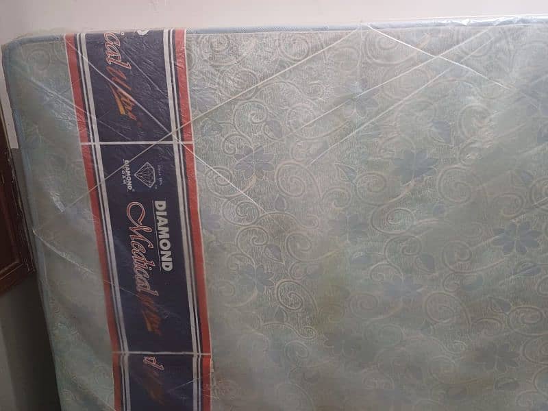 Diamond medicated mattress brand new.  Size 5x5 1/2 4 inch 4