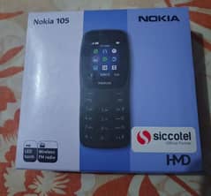 Urgent Sale Nokia 105 Classic Box Pack