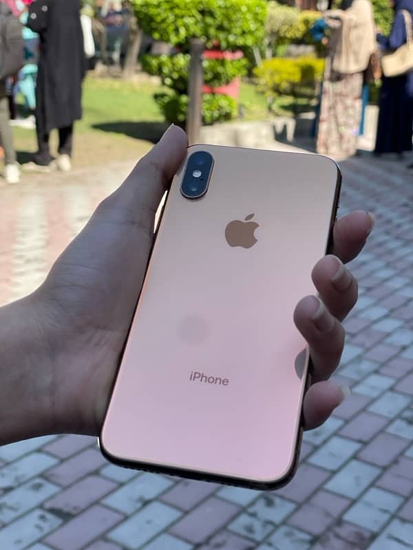 iPhone XS pta approved dual sim 64gb 2