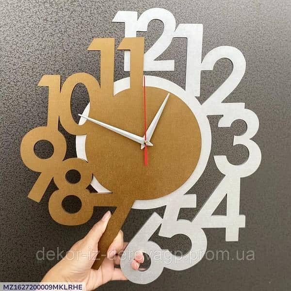 sale sale sale clock wooden 1