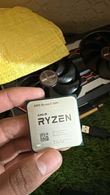 Ryzen 5 5600. Rx5600xt. 16Gb Ballastix Ram. 9