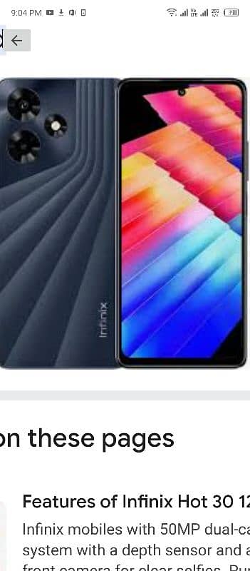 infinix hot 30.8gb. 128gb. my whatsup no. 03135020512 1