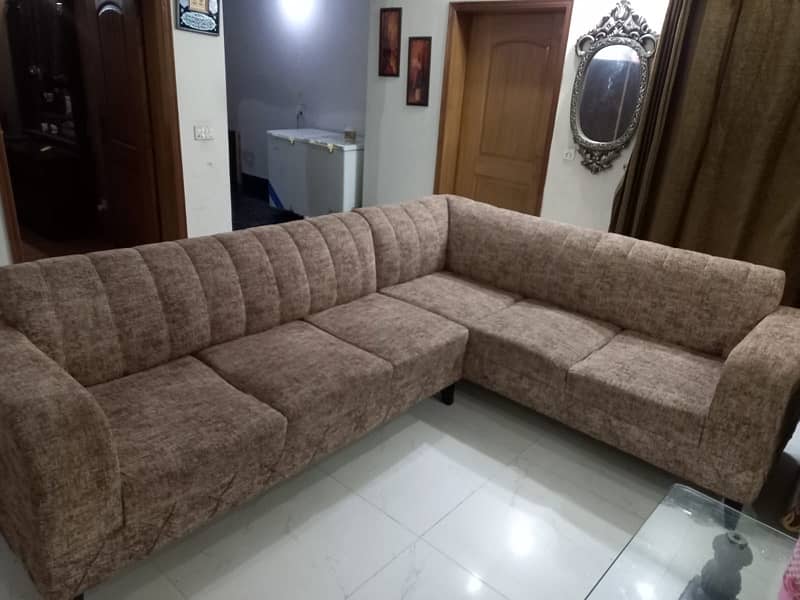 6 seaters sofa L shape for sale 0