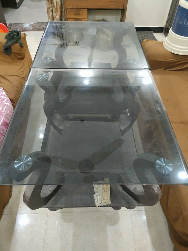 Center Glass Table For Sale 1