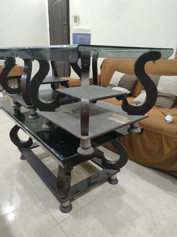 Center Glass Table For Sale 3