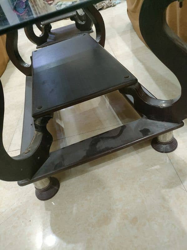 Center Glass Table For Sale 5