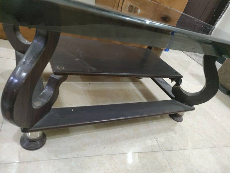 Center Glass Table For Sale 7