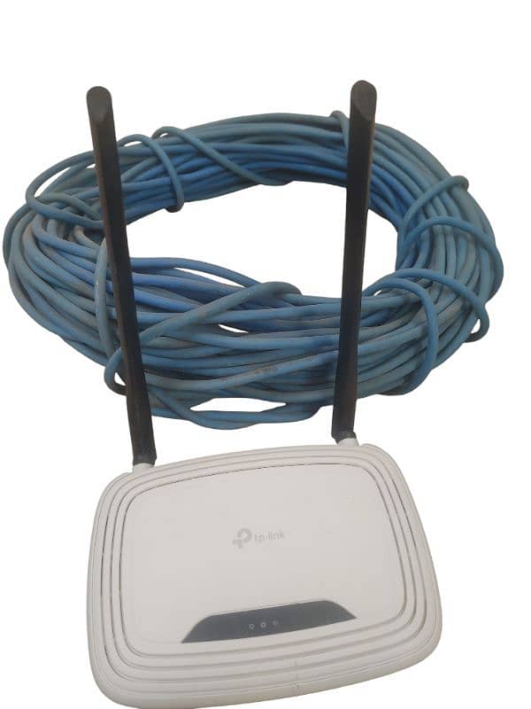 Tp link TL-WR841N V9 Router with 15 m cable 0