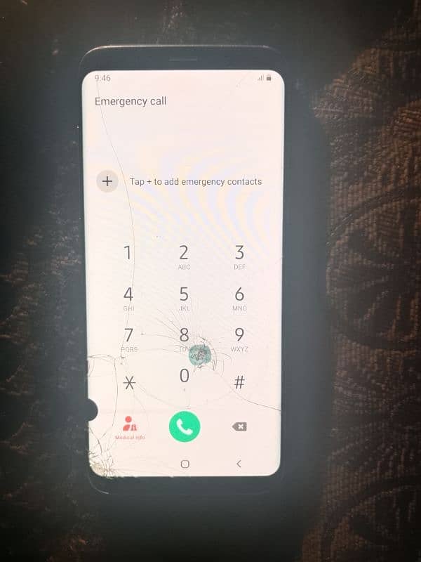 samsung s8 pta approved ha lcd crack or dots ha use my theek ha 3