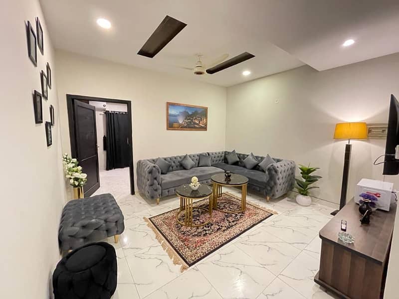 E-11 Islamabad one bedroom luxury apartment for rent fully furnished 0