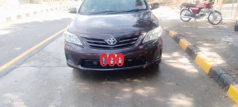 Toyota Corolla GLI 2014 redwine 7