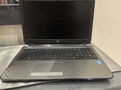 Hp Laptop core i5 in good condition black matte colour with window 10