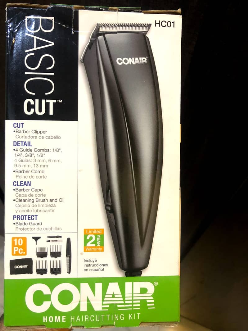 NEW ORIGINAL IMPORTED CONAIR HOME HAIRCUTTING KIT 0