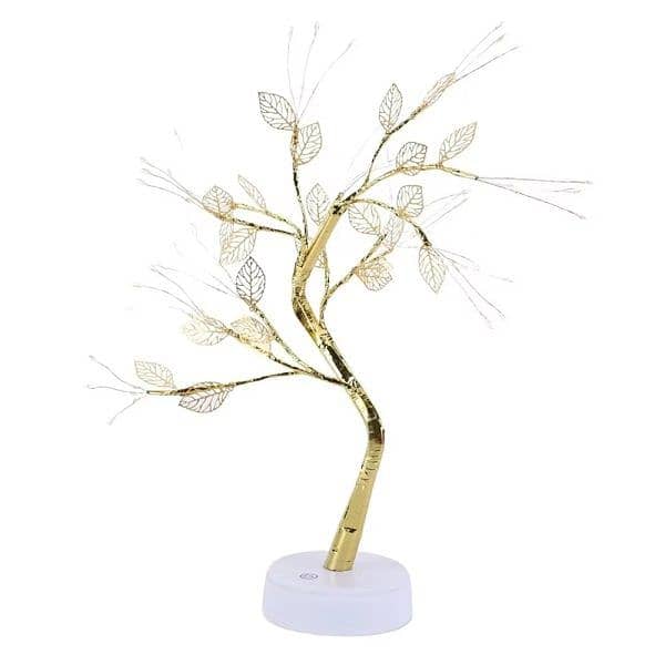 Tree Led Light Usb Table Lamp Adjustable Touch Switch Diy(03166285006) 6