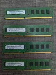 4x 2GB DDR3 RAM (1366MHz) - Micron Memory (HP Security ID)