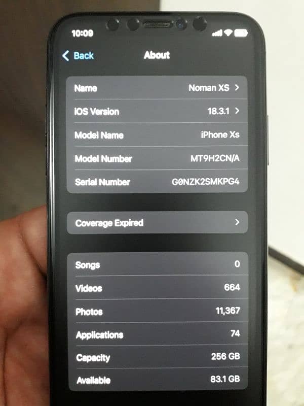 Iphone XS 256GB Non PTA. 7