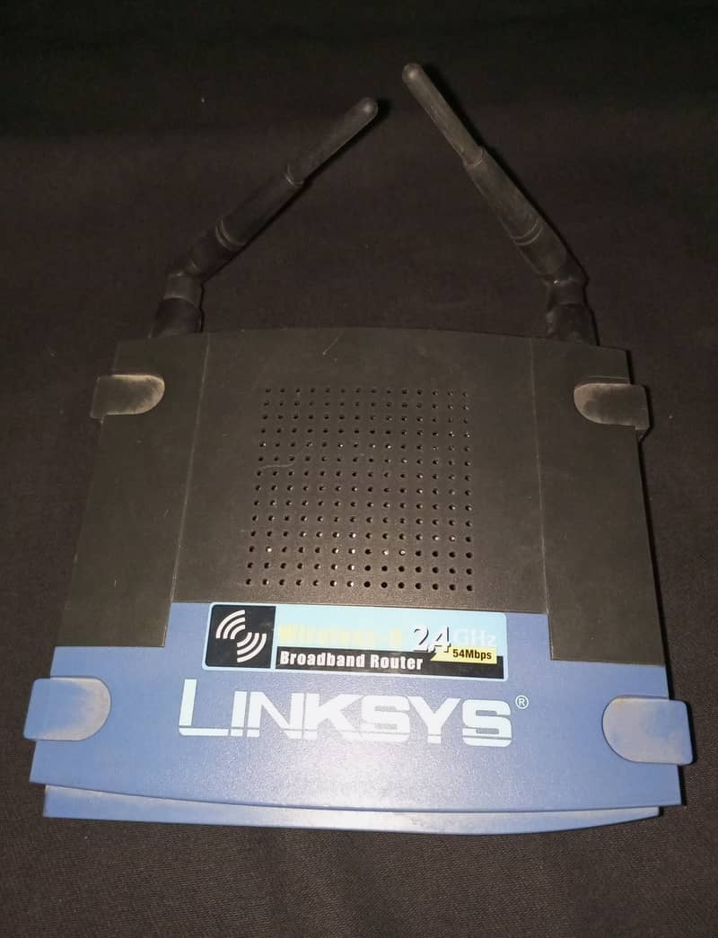 Linksys router 1