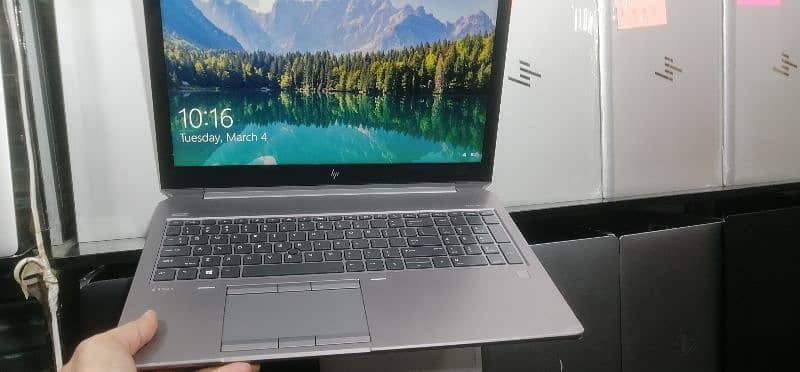 hp zbook 15 g5 core i7 8th generation dedicated 4gb graphic card 7