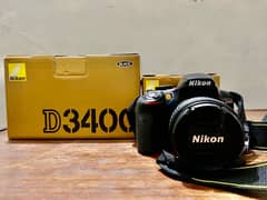 Nikon D3400 Full BOX 10/10 condition