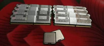 Intel Xeon E5430 (2 processors with 16gb ram)