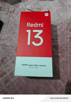 redmi 13 , slightly use kia hwa he ,