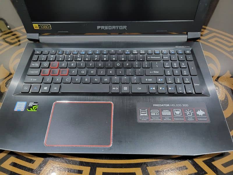 Acer Predator Helios 300 i7 7700HQ, GTX 1060 6GB Gaming Laptop 1