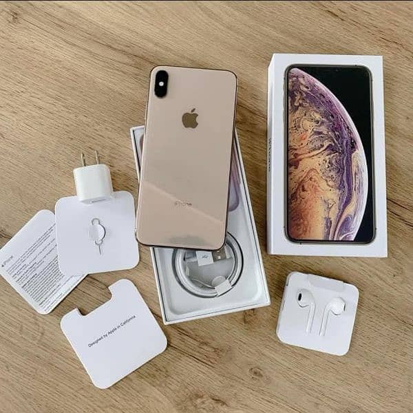 Apple Iphone X's Max 256 GB PTA Approved Gold ( 03248595022 WhatsApp) 0