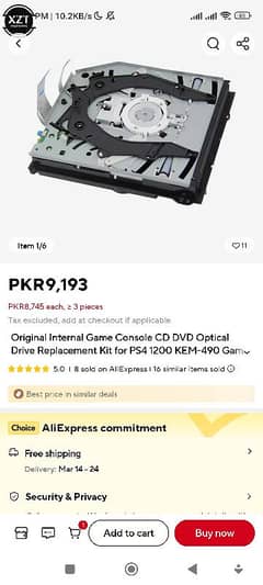 Ps4 Dvd Blu-ray optical Drive