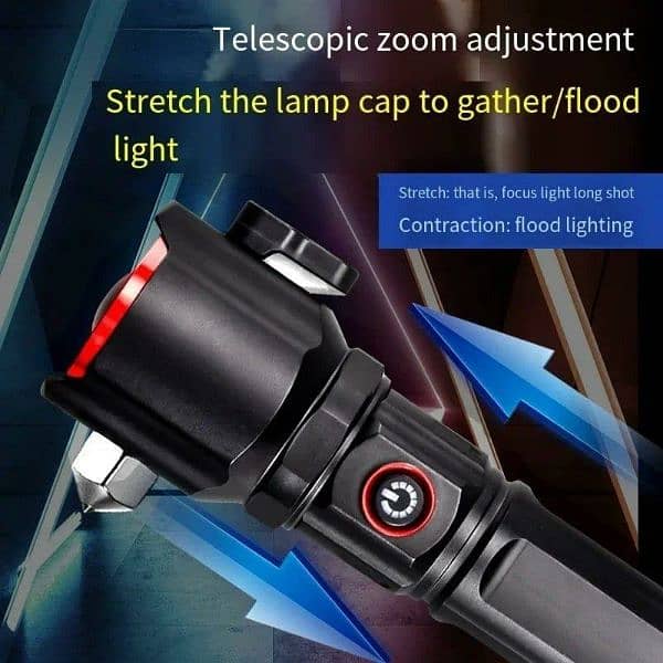 Rechargeable LED Torch Light 2