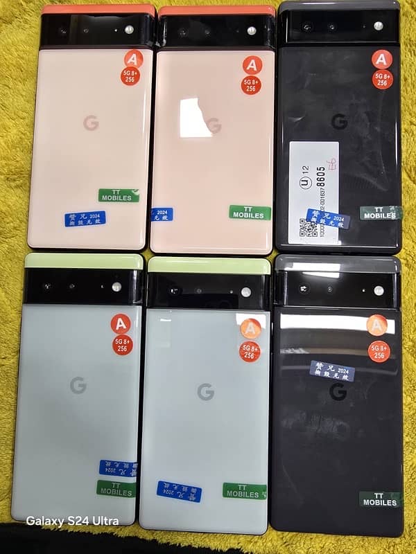 Google Pixel 6 Series 7 Series 8 Series Fresh Stock Water Pack 12