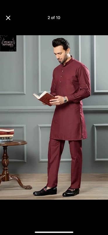 Man Kurta pajama casual suit 6