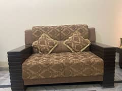 sofa set with centre and side table